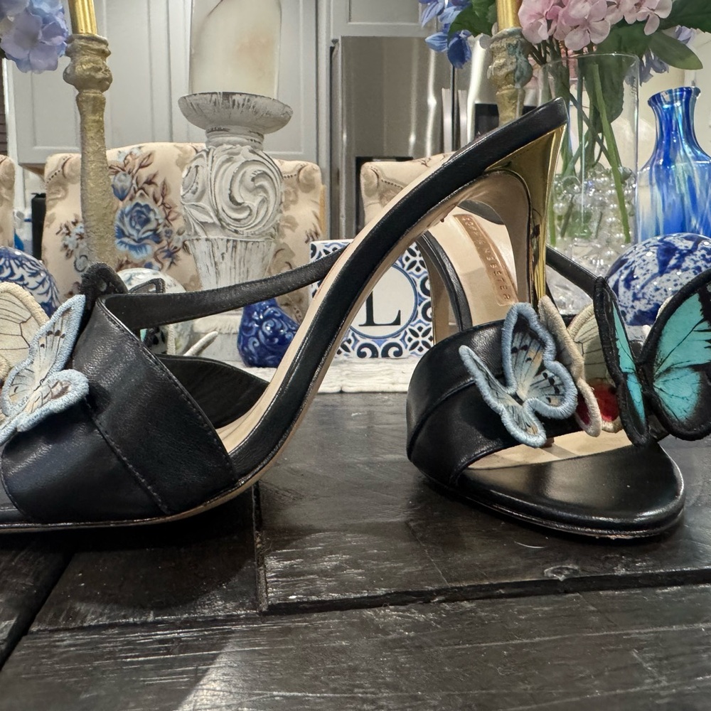 Sophia Webster Riva Butterfly Mules-So Cute! - Picture 6 of 13